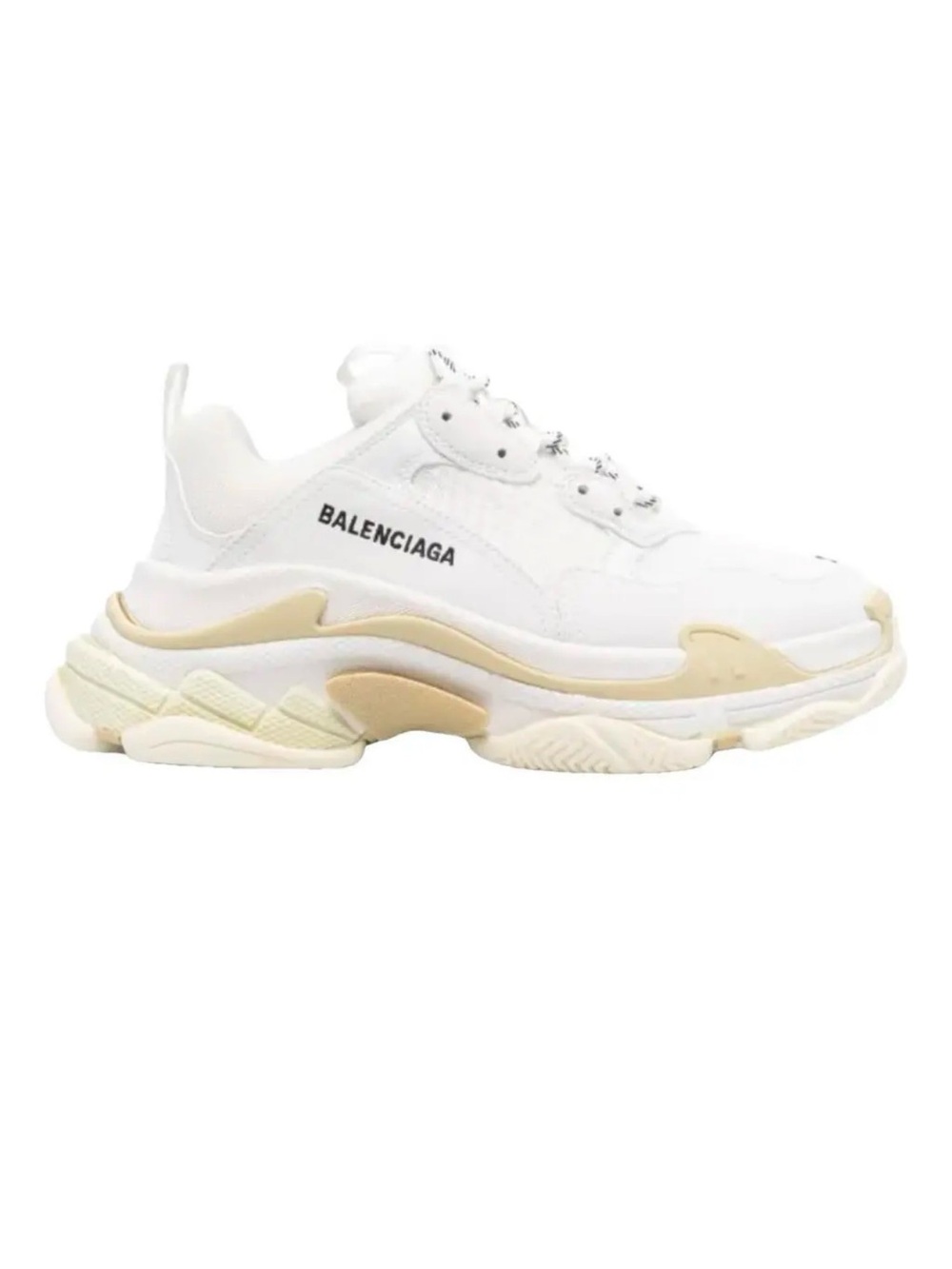 Balenciaga Triple S White Sneakers